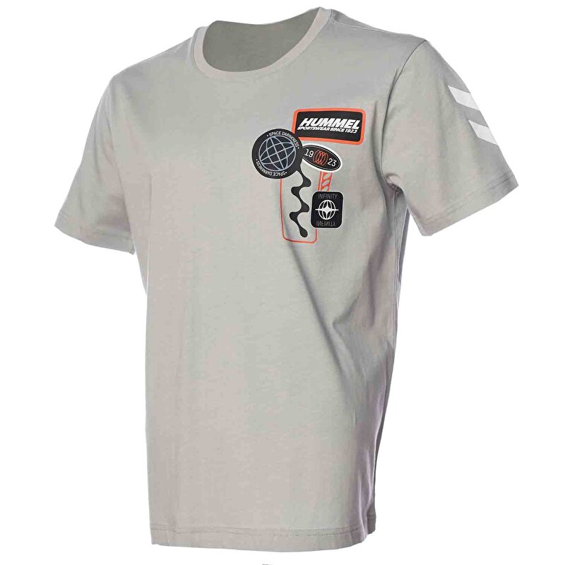 PETER KISA KOLLU TİŞÖRT Gri Erkek Tişört