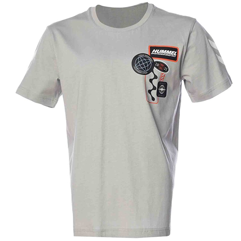 PETER KISA KOLLU TİŞÖRT Gri Erkek Tişört