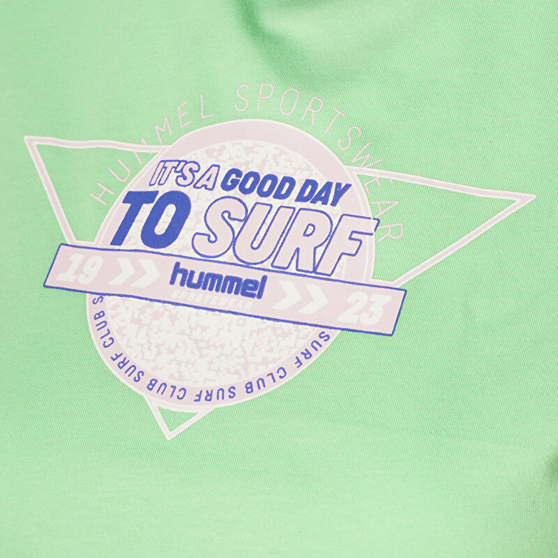 AFRA KISA KOLLU TİŞÖRT Yeşil Kadın Tişört