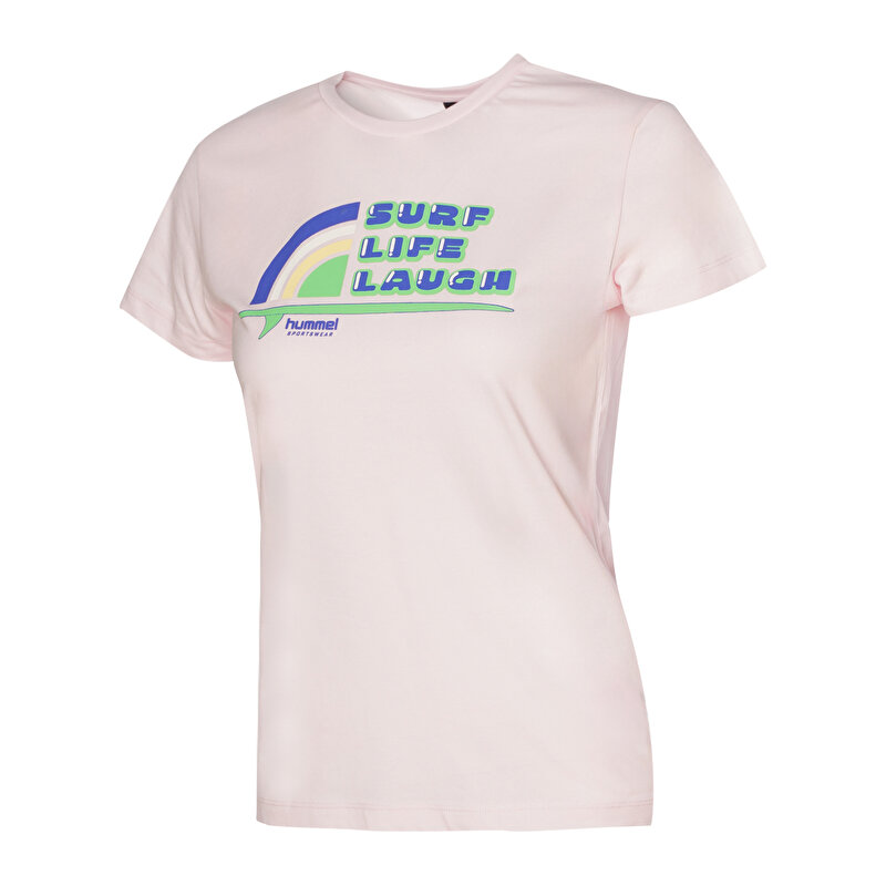 BARIS KISA KOLLU TİŞÖRT Pembe Kadın Tişört