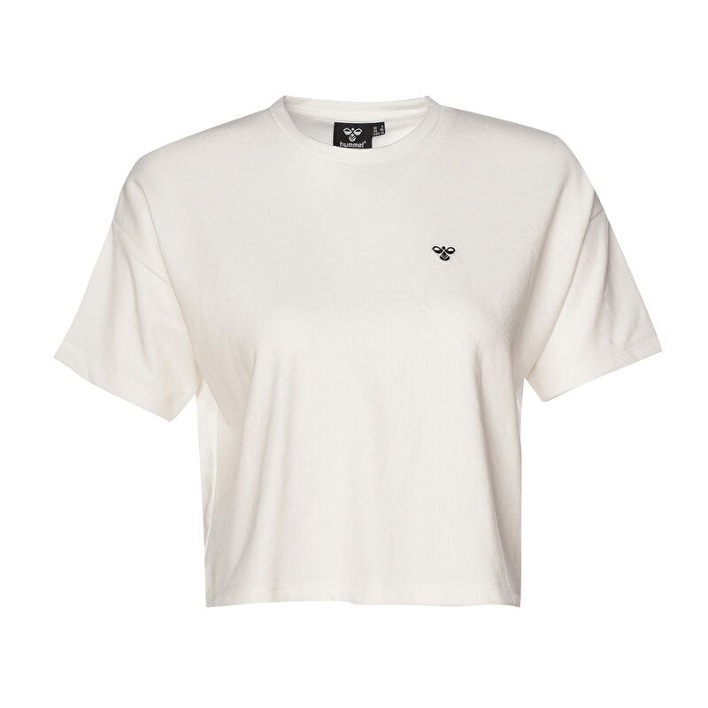 CAPE KISA KOLLU TİŞÖRT Beyaz Kadın Tişört