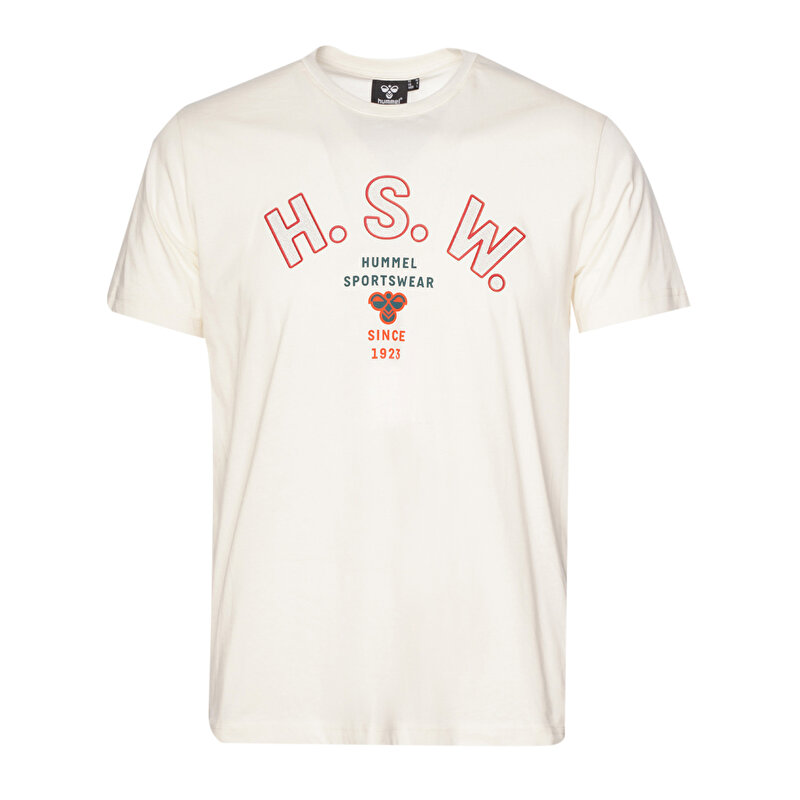 HAYES KISA KOLLU TİŞÖRT Beyaz Erkek Tişört