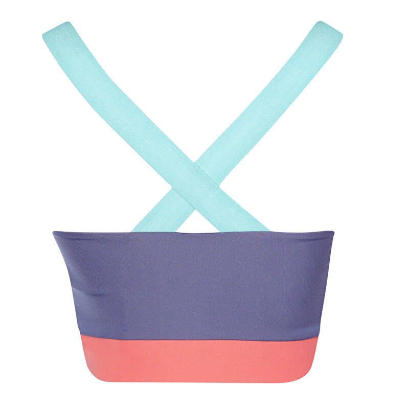 HILARY SPOR SÜTYENİ Kristal Mavi Kadın Spor Sütyeni