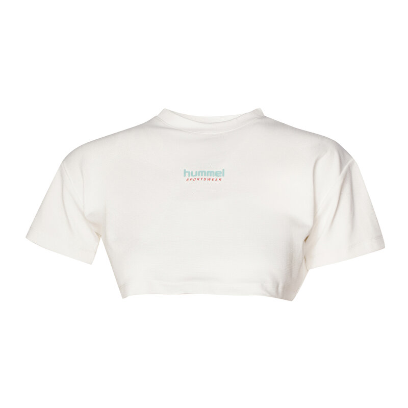 JENES KISA KOLLU TİŞÖRT Beyaz Kadın Tişört