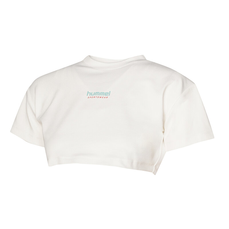 JENES KISA KOLLU TİŞÖRT Beyaz Kadın Tişört