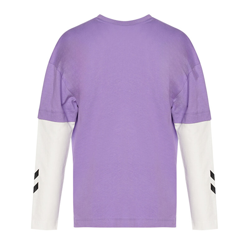 LAISA ÇOCUK UZUN KOLLU TİŞÖRT Mor Çocuk Tişört