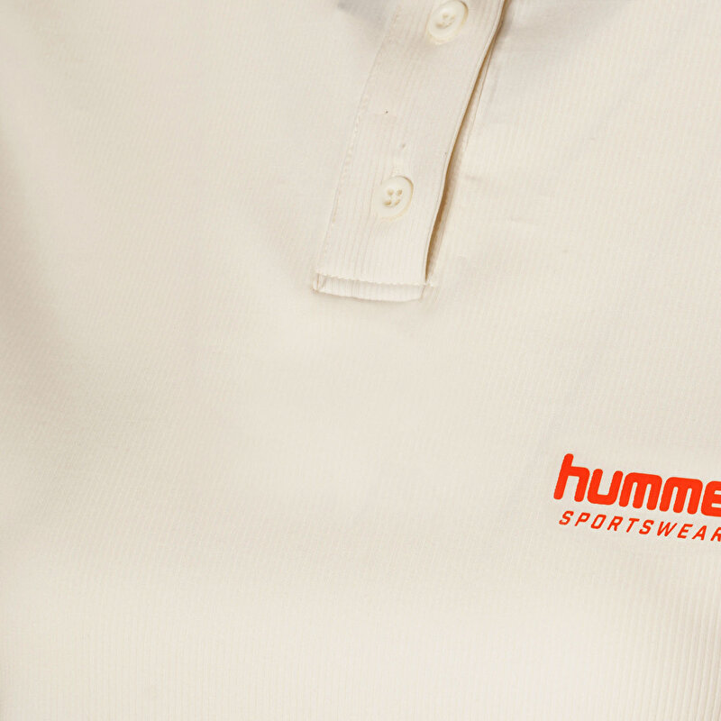 SILVANA KISA KOLLU TİŞÖRT Beyaz Kadın Tişört