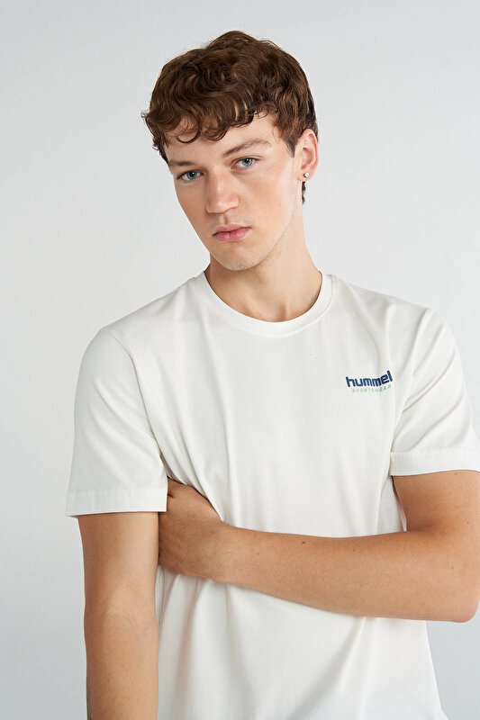 RAYE KISA KOLLU TİŞÖRT Beyaz Erkek Tişört