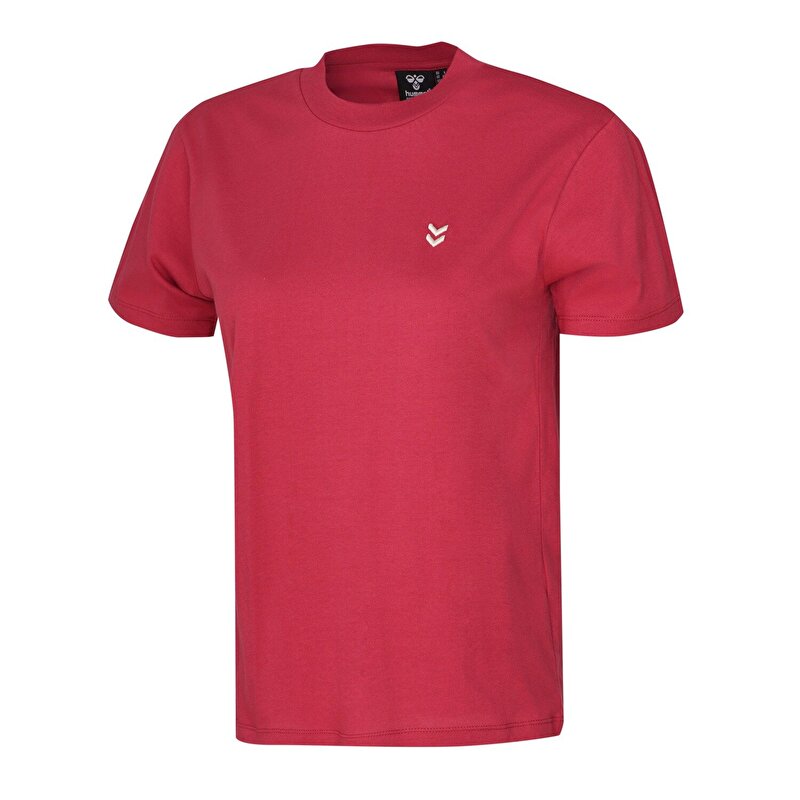 T-PULSE FEMALE CO REGULAR KISA KOLLU TİŞÖRT Kırmızı Kadın Tişört