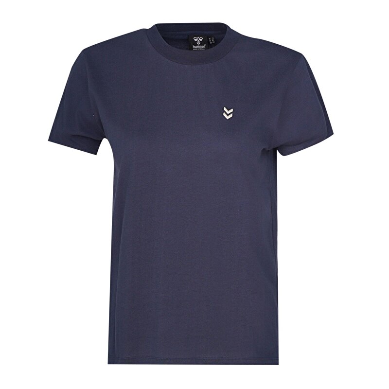 T-PULSE FEMALE CO REGULAR KISA KOLLU TİŞÖRT Lacivert Kadın Tişört