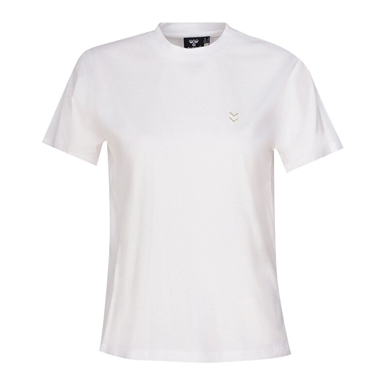 T-PULSE FEMALE CO REGULAR KISA KOLLU TİŞÖRT Beyaz Kadın Tişört