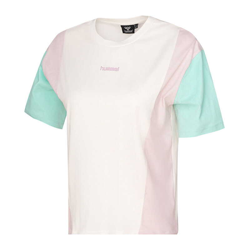 RECREO KISA KOLLU TİŞÖRT Ekru Kadın Tişört