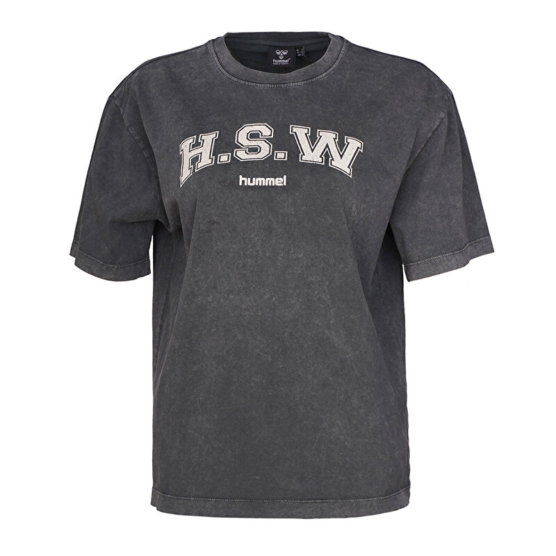 REMESA KISA KOLLU TİŞÖRT Siyah Kadın Tişört