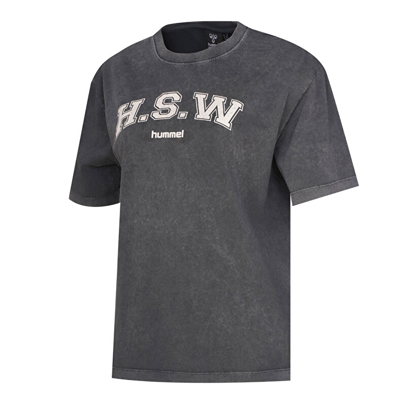 REMESA KISA KOLLU TİŞÖRT Siyah Kadın Tişört