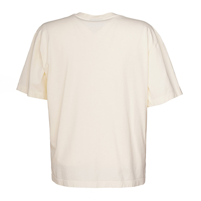 REMESA KISA KOLLU TİŞÖRT Ekru Kadın Tişört