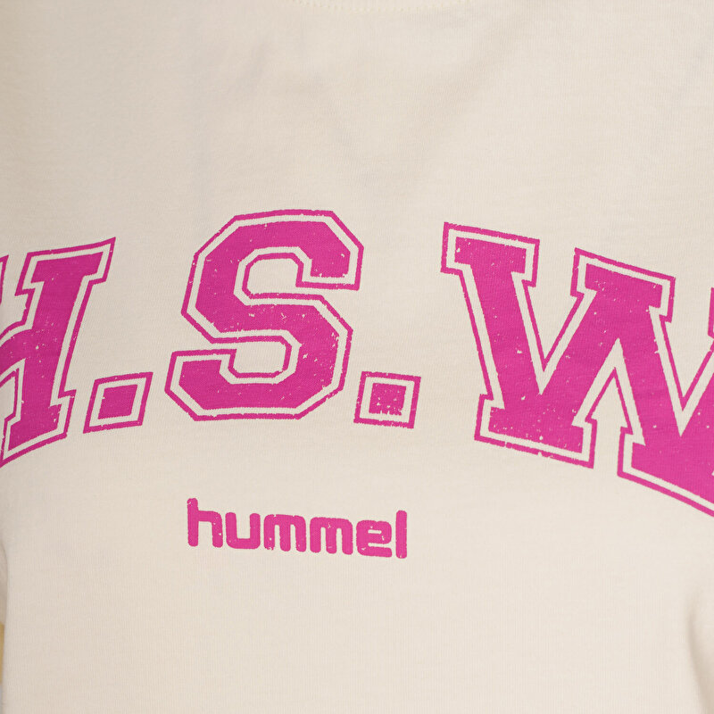 REMESA KISA KOLLU TİŞÖRT Ekru Kadın Tişört