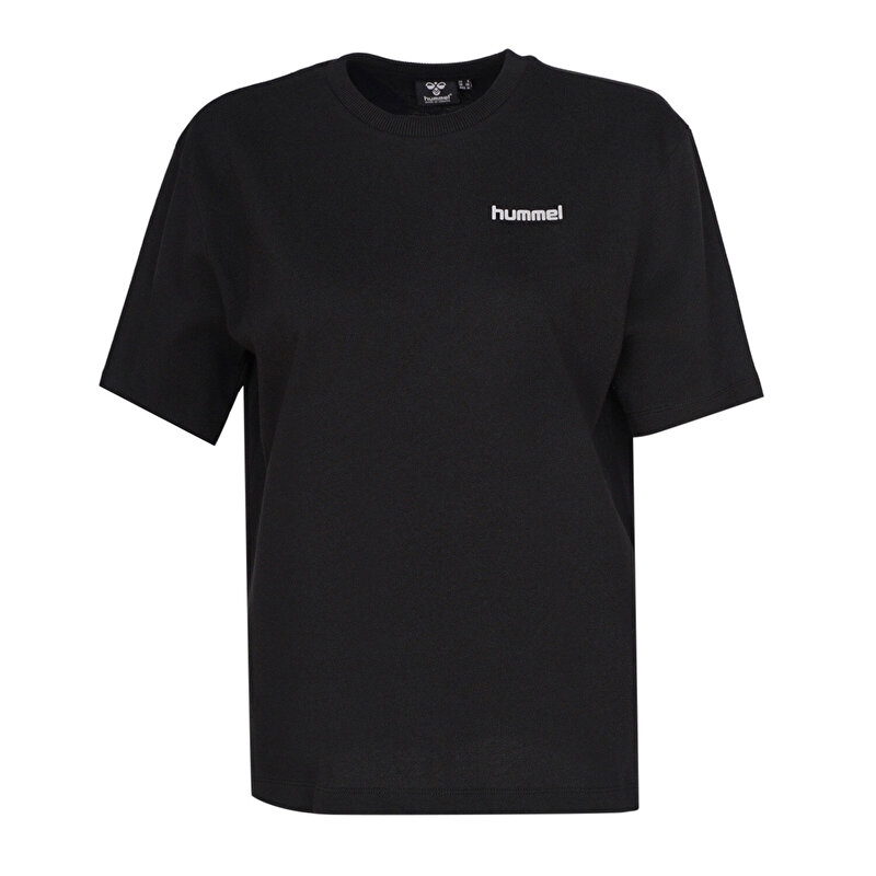 REVENDER KISA KOLLU TİŞÖRT Siyah Kadın Tişört