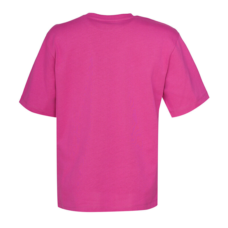 REVENDER KISA KOLLU TİŞÖRT Pembe Kadın Tişört