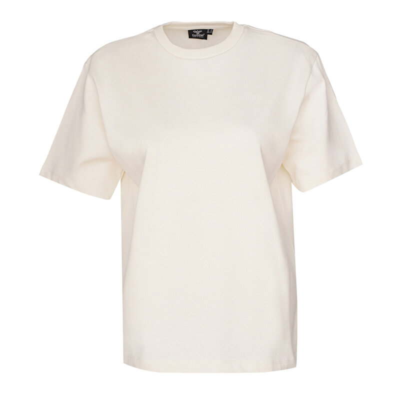 REVENDER KISA KOLLU TİŞÖRT Ekru Kadın Tişört