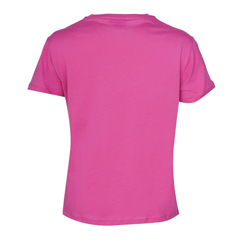 RODAS KISA KOLLU TİŞÖRT Pembe Kadın Tişört