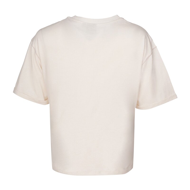 RUTA KISA KOLLU TİŞÖRT Ekru Kadın Tişört