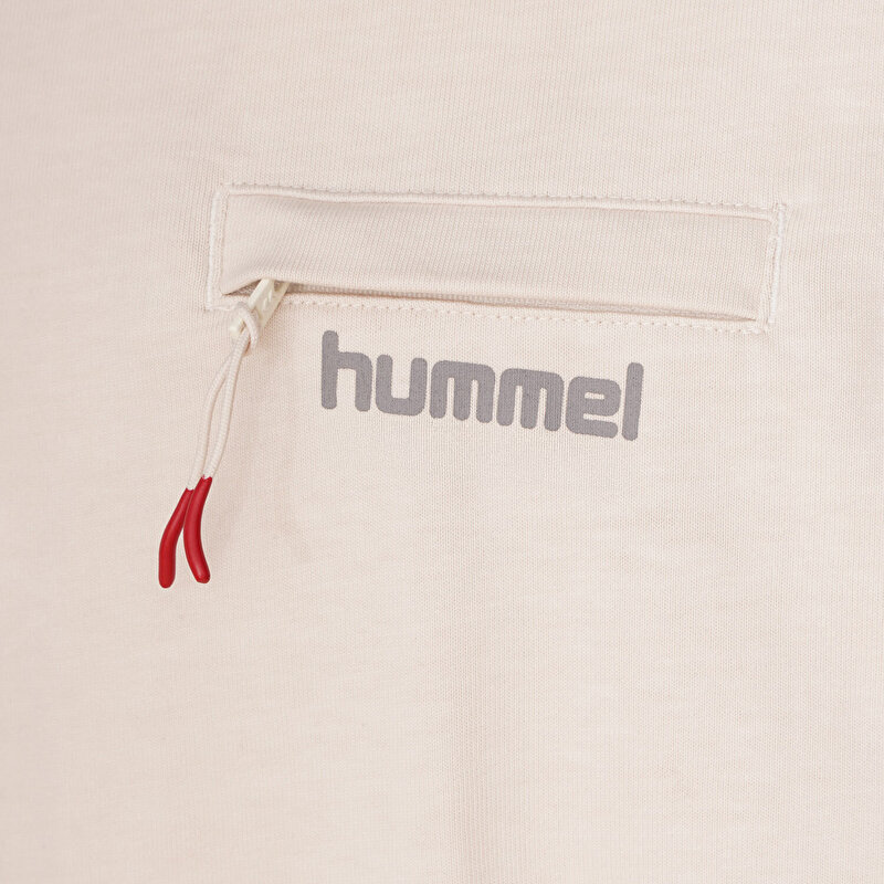 VIVERES OVERSIZE KISA KOLLU TİŞÖRT Ekru Erkek Tişört