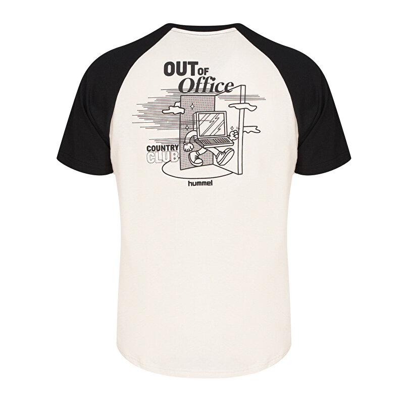 YEMA KISA KOLLU TİŞÖRT Beyaz Erkek Tişört