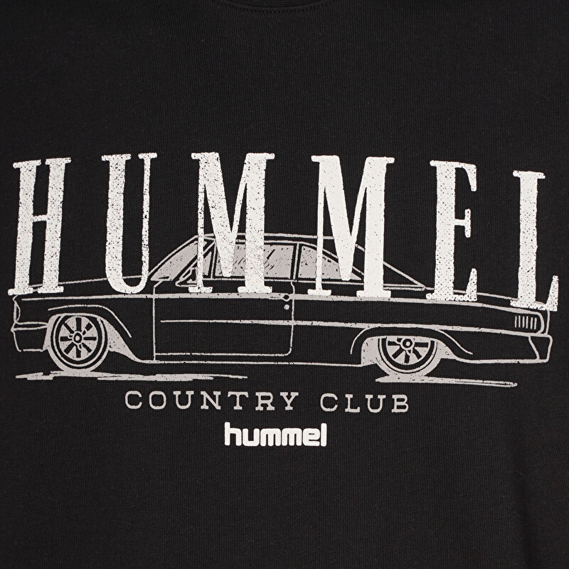 YERNO OVERSIZE KISA KOLLU TİŞÖRT Siyah Erkek Tişört