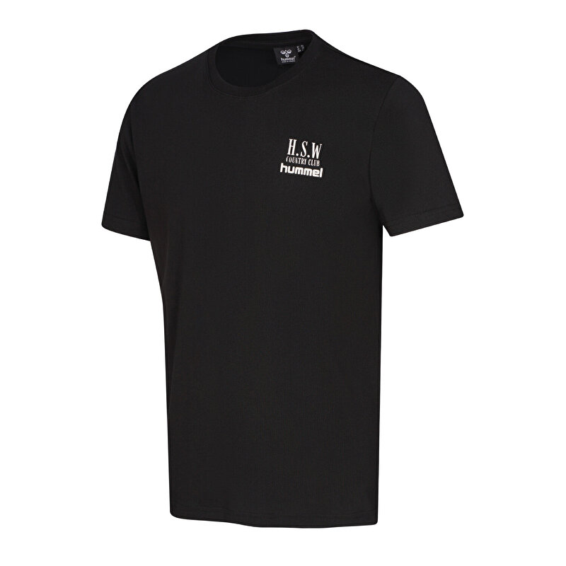 YUYO KISA KOLLU TİŞÖRT Siyah Erkek Tişört