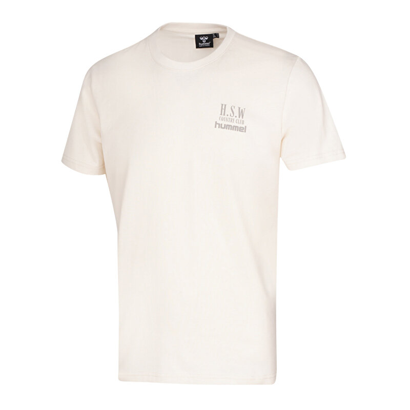 YUYO KISA KOLLU TİŞÖRT Ekru Erkek Tişört