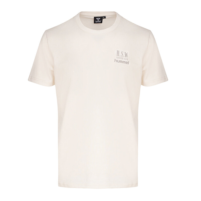 YUYO KISA KOLLU TİŞÖRT Ekru Erkek Tişört