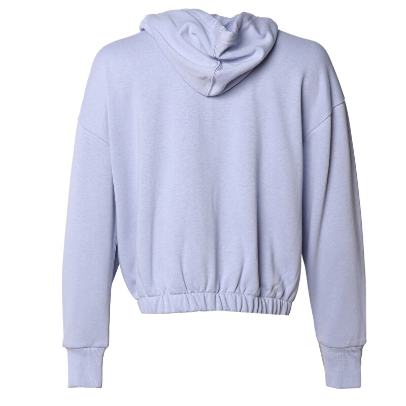 MONEGRAS FERMUARLI HOODIE Mavi Kadın Fermuarlı Hoodie