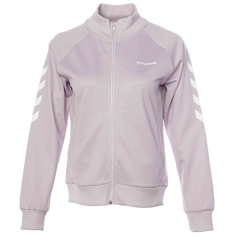 GENESA FERMUARLI SWEATSHIRT Mor Kadın Fermuarlı Sweatshirt