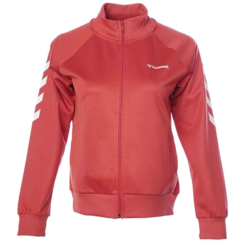 GENESA FERMUARLI SWEATSHIRT Kırmızı Kadın Fermuarlı Sweatshirt