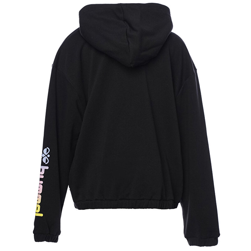 JAZZ ÇOCUK FERMUARLI HOODIE Siyah Çocuk Fermuarlı Hoodie