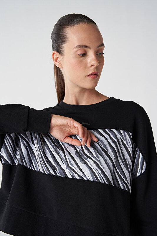 JUDE SWEATSHIRT Siyah Kadın Sweatshirt