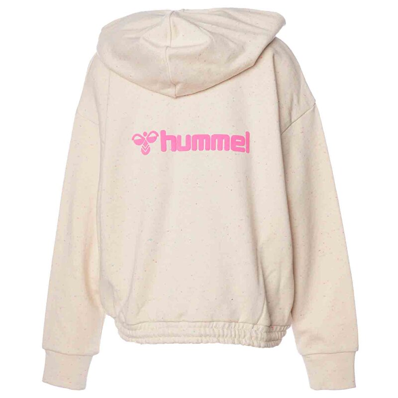 MARI CROP ÇOCUK FERMUARLI HOODIE Bej Çocuk Fermuarlı Hoodie