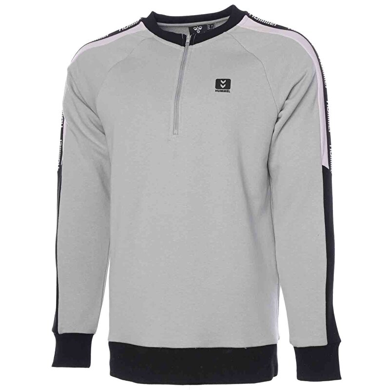 SAWYER YARIM FERMUARLI SWEATSHIRT Gri Erkek Fermuarlı Sweatshirt