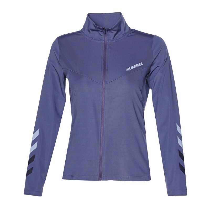 ALMIRA FERMUARLI SWEATSHIRT Kristal Mavi Kadın Sweatshirt