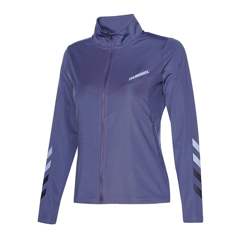 ALMIRA FERMUARLI SWEATSHIRT Kristal Mavi Kadın Sweatshirt