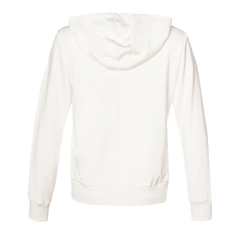 DORA FERMUARLI HOODIE Beyaz Kadın Hoodıe