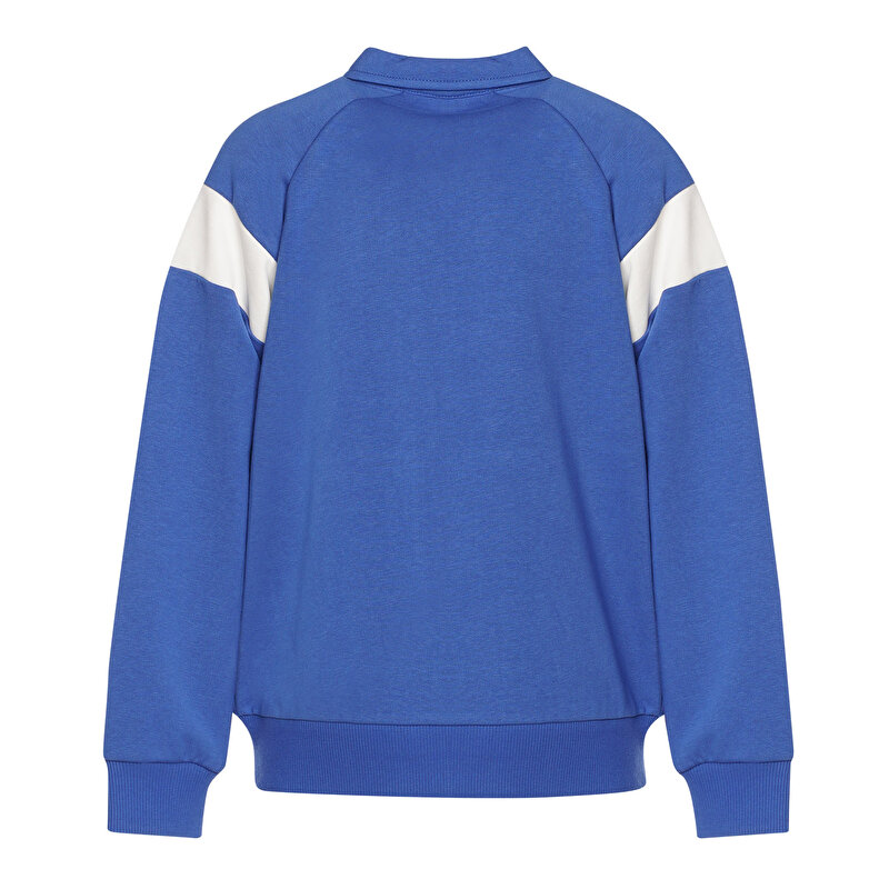 LAURA ÇOCUK FERMUARLI SWEATSHIRT Mavi Çocuk Sweatshirt
