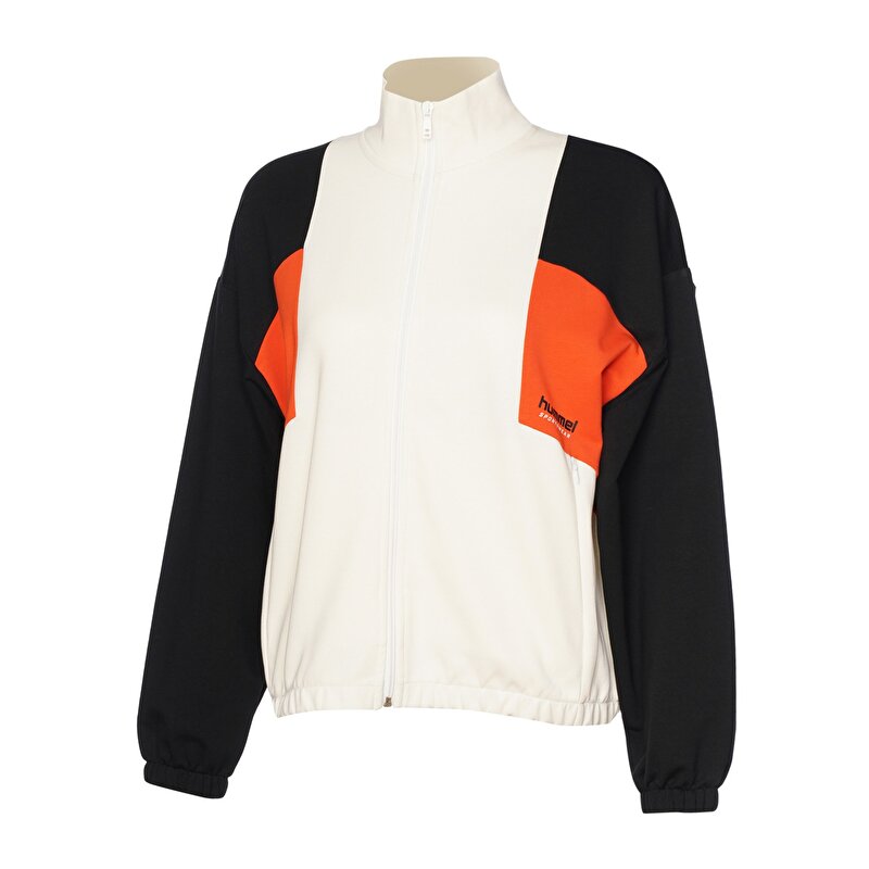 MIA FERMUARLI SWEATSHIRT Beyaz Kadın Sweatshirt