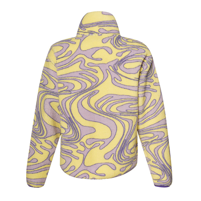 AMBER POLAR FERMUARLI SWEATSHIRT Sarı Kadın Sweatshirt