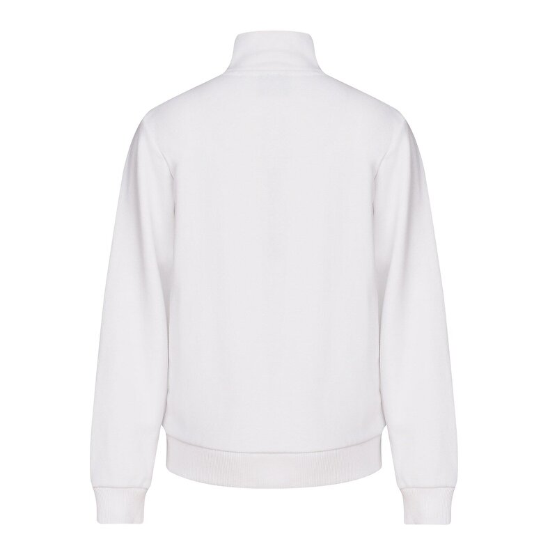 PULSE ÇOCUK FERMUARLI SWEATSHIRT Beyaz Çocuk Fermuarlı Sweatshirt