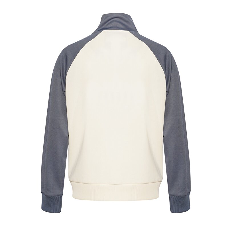 COLESE ÇOCUK FERMUARLI SWEATSHIRT Beyaz Çocuk Sweatshirt