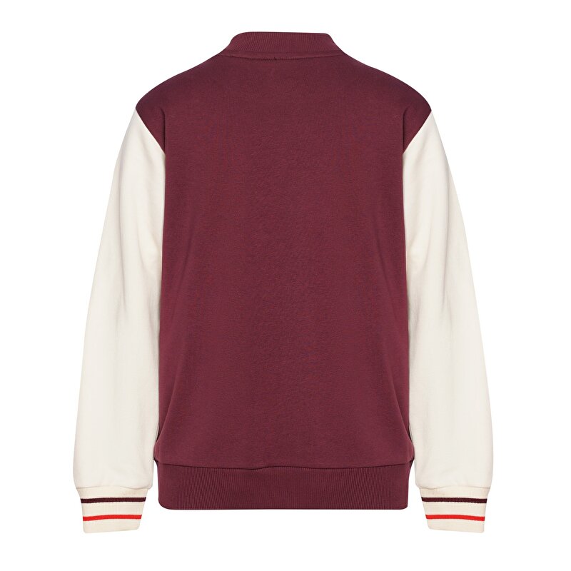 HALTON BOMBER ÇOCUK CEKET Bordo Çocuk Ceket