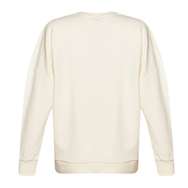 PALMER SWEATSHIRT Ekru Kadın Sweatshirt