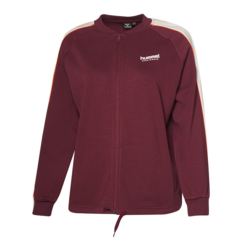 RODRI FERMUARLI SWEATSHIRT Bordo Kadın Sweatshirt