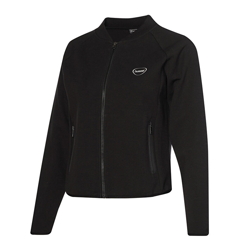 TECH FERMUARLI SWEATSHIRT Siyah Kadın Sweatshirt